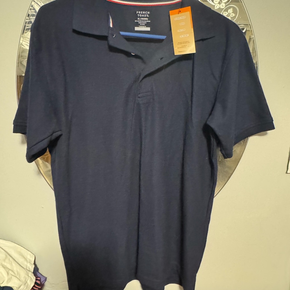 French Toast Men's Dark Blue Polo Shirt